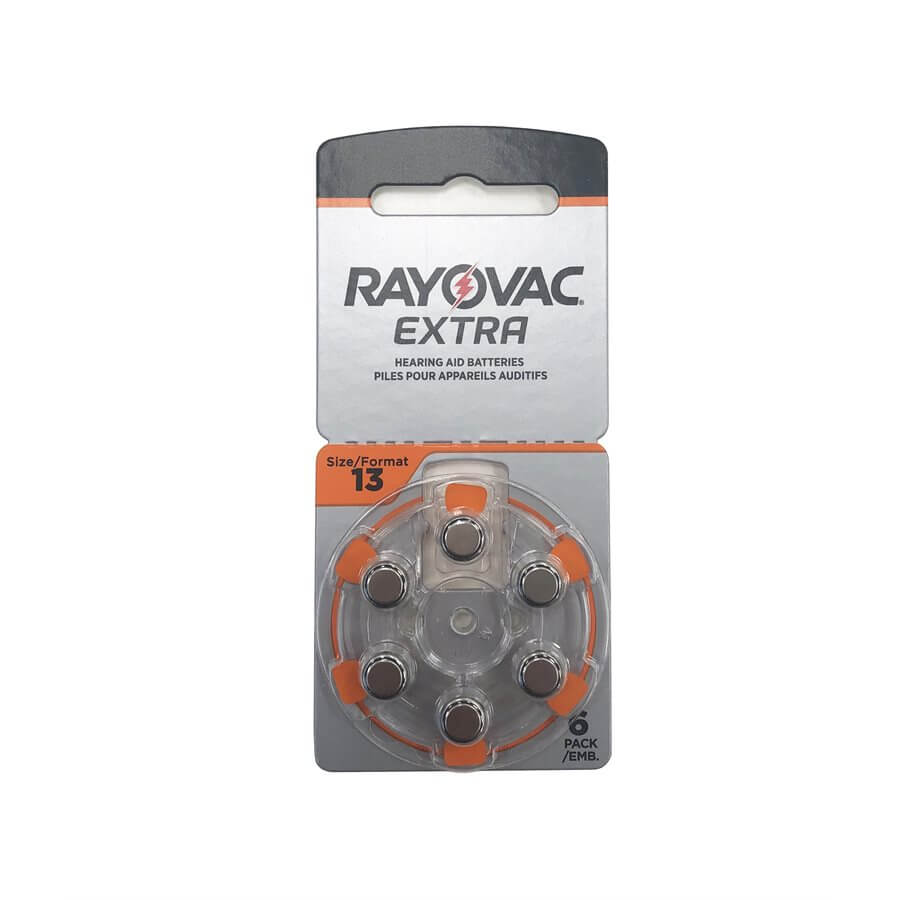 Featured image for “Rayovac Extra Advanced Mercury Free Batteries, Size 13 (60 count)”